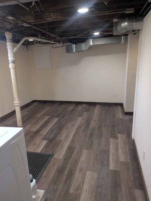 Basement Laundry