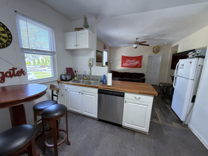 1st Floor Kitchen – with a dishwasher