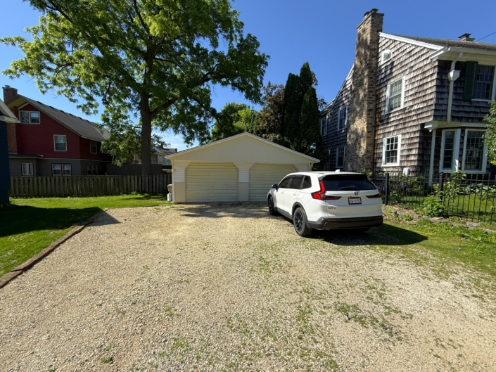 Garage and Driveway